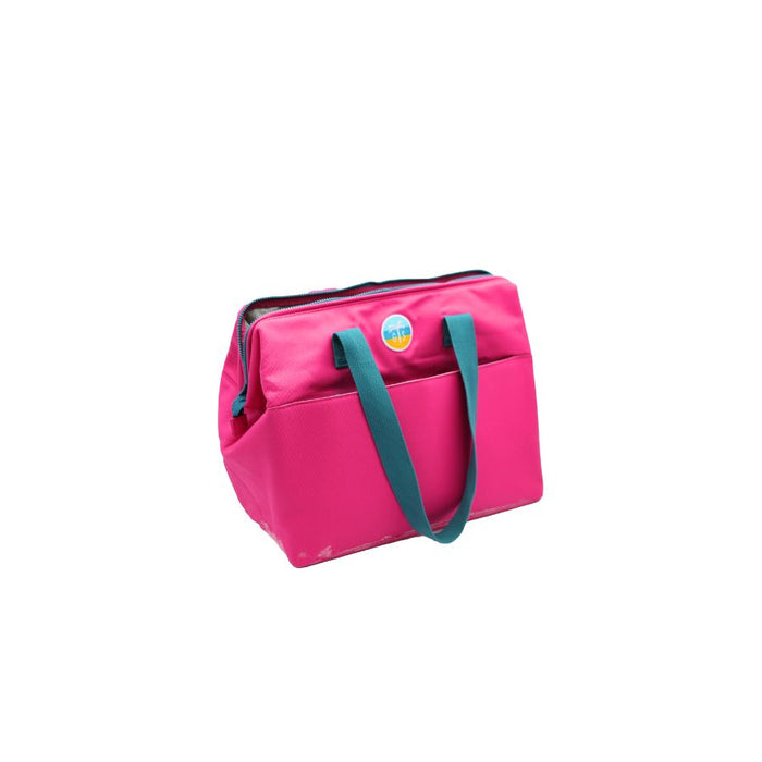Gulf Shores Hinged Insulated Tote, with matching wristlet