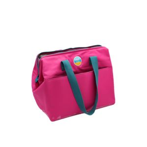 Gulf Shores Hinged Insulated Tote, with matching wristlet
