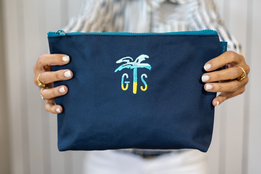 Gulf Shores Large Zip Bag