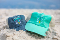 Gulf Shores Trucker Hat, with sewn logo