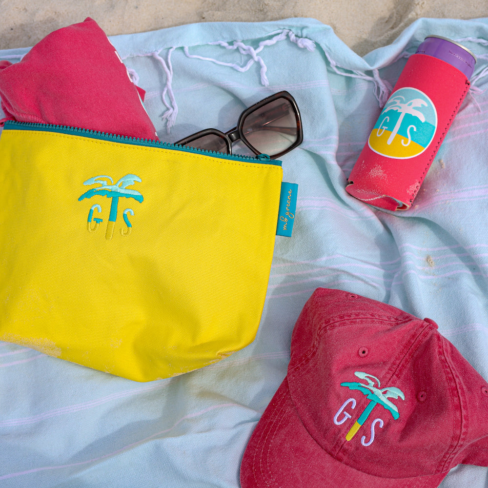 Gulf Shores Large Zip Bag