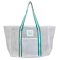 Mesh Tote Old School Beach