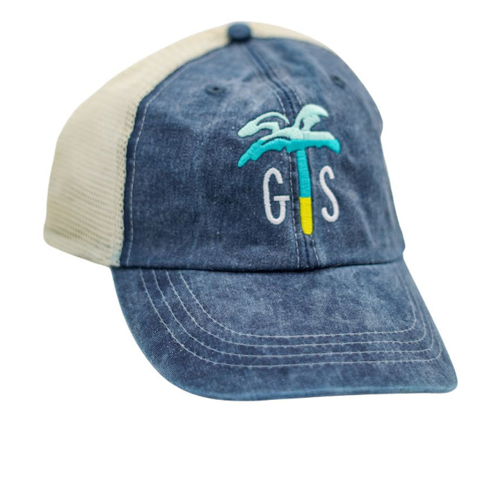Gulf Shores Trucker Hat, with sewn logo