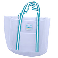 Mesh Tote Old School Beach