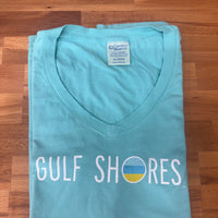 comfort colors ladies v-neck